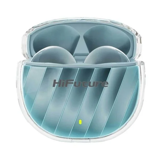 HiFuture - FlyBuds3 - True Wireless Earbuds - Charging Case - Blue